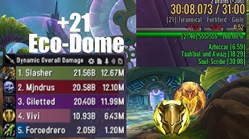 +21 Eco-Dome no comms pug - Lightsmith Prot Paladin PoV