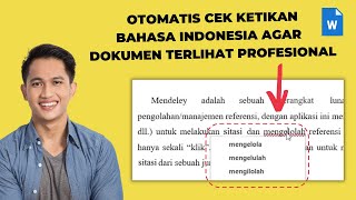 Cara Koreksi Otomatis Ejaan/Ketikan Bahasa Indonesia di Microsoft Word screenshot 5