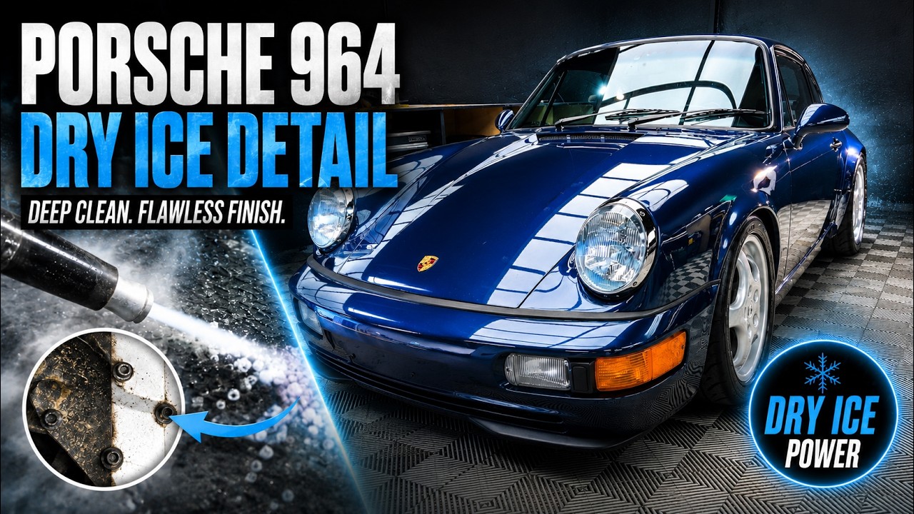ポルシェ 911（964）ドライバーズマニュアル The Right Way to Preserve a Porsche 964 - YouTube