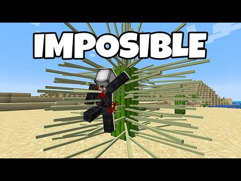 Probé el Mod IMPOSIBLE de Jugar en MINECRAFT