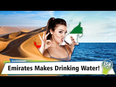 Emirates Makes Drinking Water!