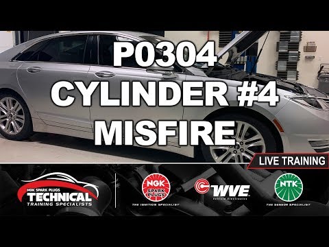 P0304 Misfire Code - 2014 Lincoln MKZ 3.7L