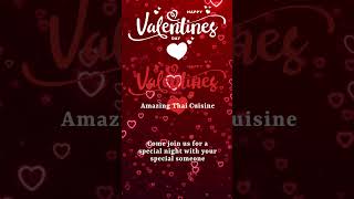 Valentines Day Wish Amazing Thai Cuisine