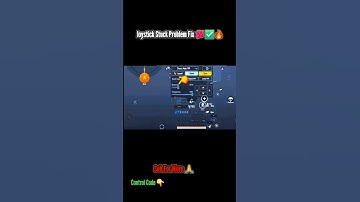 All Joystick Problems Solved Instantly! 🤫 | Stuck Joystick, Sprint Sensitivity & Size Fixes #shorts