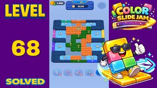 Color Slide Jam – Level 68 | Walkthrough
