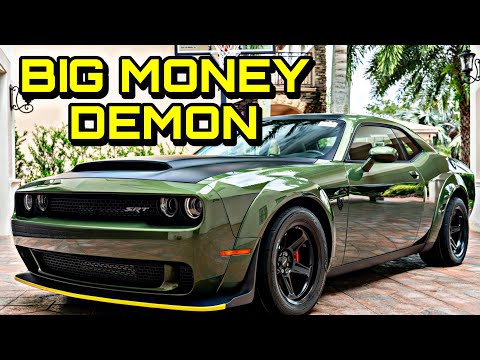 This Dodge Demon Just Went For HUGE MONEY At Auction