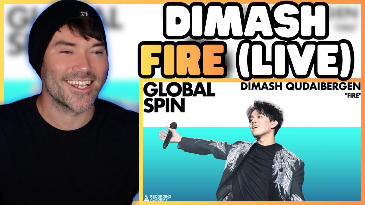 Реакция металл-вокалиста - Димаш Кудайберген - FIRE (LIVE) Global Spin - GRAMMY AWARDS!?