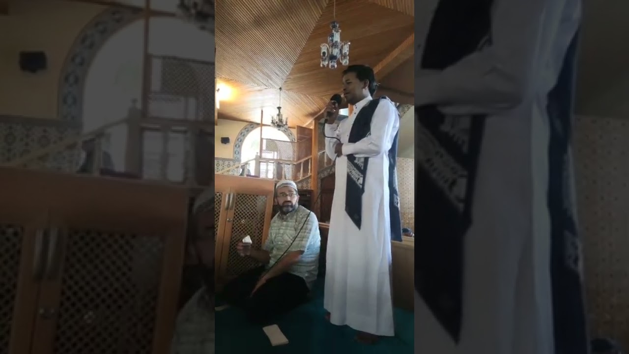 صوت الاذان في تركيا بصوت اليمني بلال الاغبري ـ مسجد قابو في قونيا