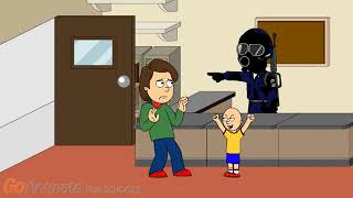 (REUPLOAD) Caillou Gets Boris Arrested Ungrounded