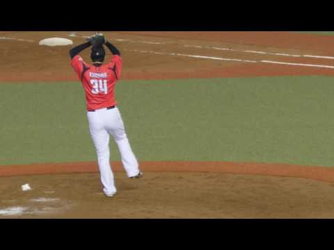 千葉ロッテマリーンズ 木村優太 投球フォーム（スローモーション）