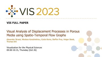 Visual Analysis of Displacement Processes in Porous Media using Spatio-Temporal Flow Graphs - Fast