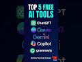 Top 5 Free AI Tools Every Student Should Know | Hindi | Aman Tech & Career