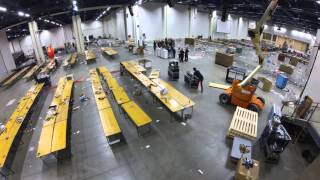 Assembly Winter 2016 Sunday dismantling timelapse