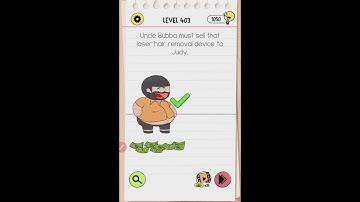 Brain test 4 level 403 walkthrough solution