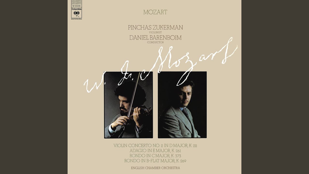 Смотреть «Adagio in E Major for Violin and Orchestra, K. 261 (Remastered)» на YouTube
