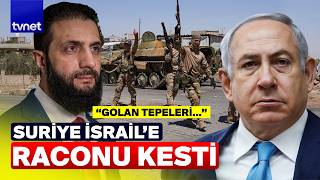 SURİYE ARTIK YETER DEDİ! İSRAİL'E RACONU KESTİ