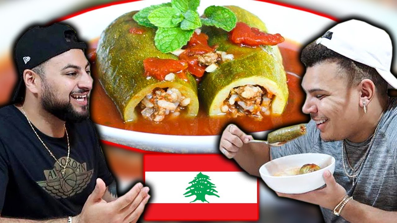 Ливанский парень готовит ливанскую еду!! (Версия Kousa)