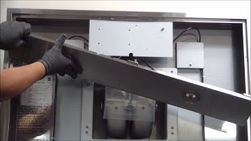 Windster Range Hood - WS-63TB - How to gain access to control panel