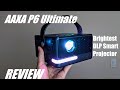 REVIEW: AAXA P6 Ultimate - World&#39;s Brightest DLP WiFi Smart Projector - Unique LED Lights!