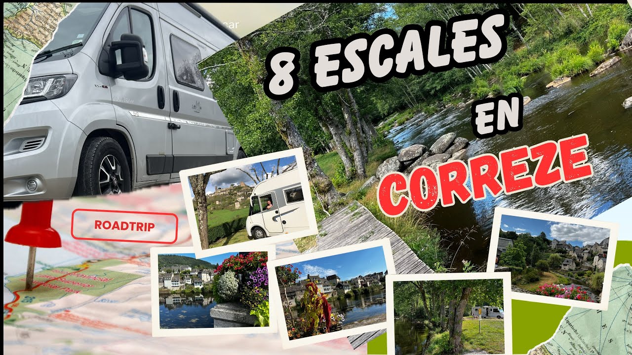 8 escales en Corrèze