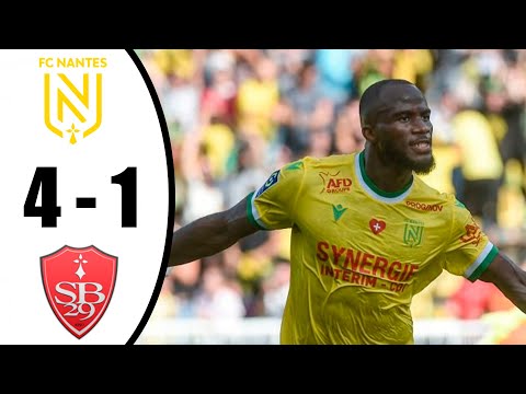 Nantes vs Brest 4-1 All Goals & Highlight 16/10/2022 HD Nantes vs Brest 4-1 All Goals & Highlight 16/10/2022 HD Thumbnail