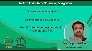 Internal forced convection â€“ Developing flow