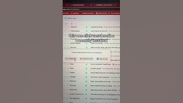 Since when could you do this in Gmail??! #email #emailmanagement #emails #inbox #spaminbox #email