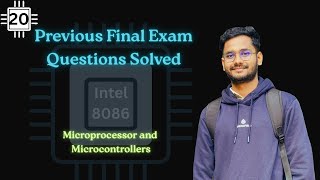 Lec:20 | Microprocessor and Microcontrollers | Final Term Question Solve Wealth