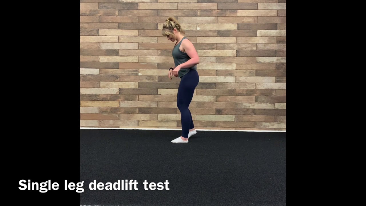 Baseline fitness and strength tests basic - YouTube