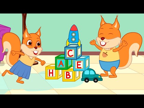 Bridie Squirrel - Pirâmide de Lego Animé Desenho Infantil em Português Brasil