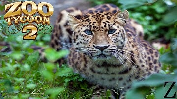 Zoo Tycoon 2 Exhibit Speed Build || Amur Leopard
