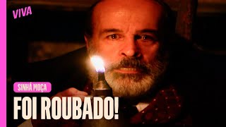 O Ouro Sumiu Barão Acusa Rodolfo E Sinhá Moça De Terem O Roubado Sinhá Moça Capítulo 180 Viva