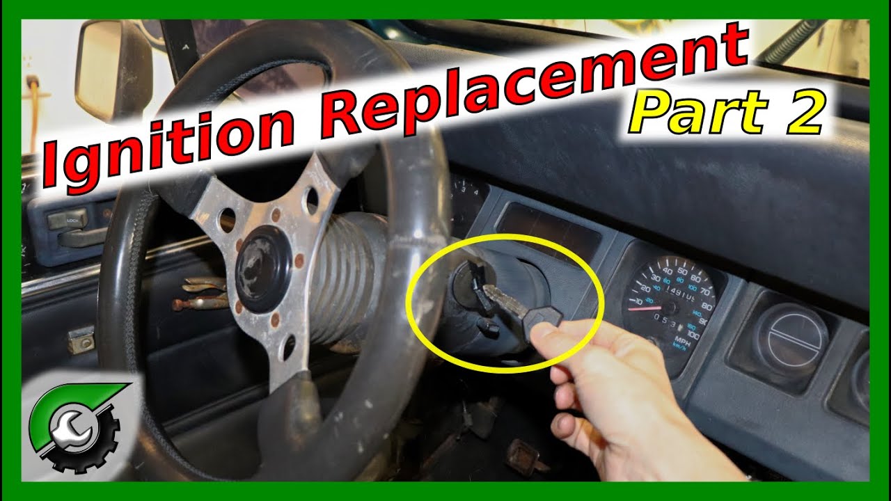 How to Replace Ignition Switch: Jeep Wrangler, Ignition Cylinder - YouTube