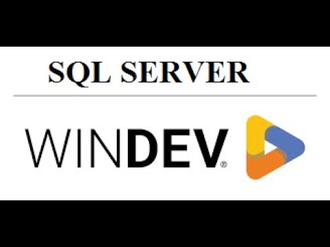 windev + sql server