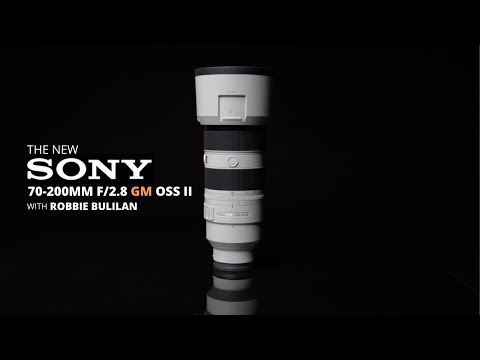 The New Sony 70-200mm F/2.8 GM OSS II with Robbie Bulilan #sony #uniquephoto