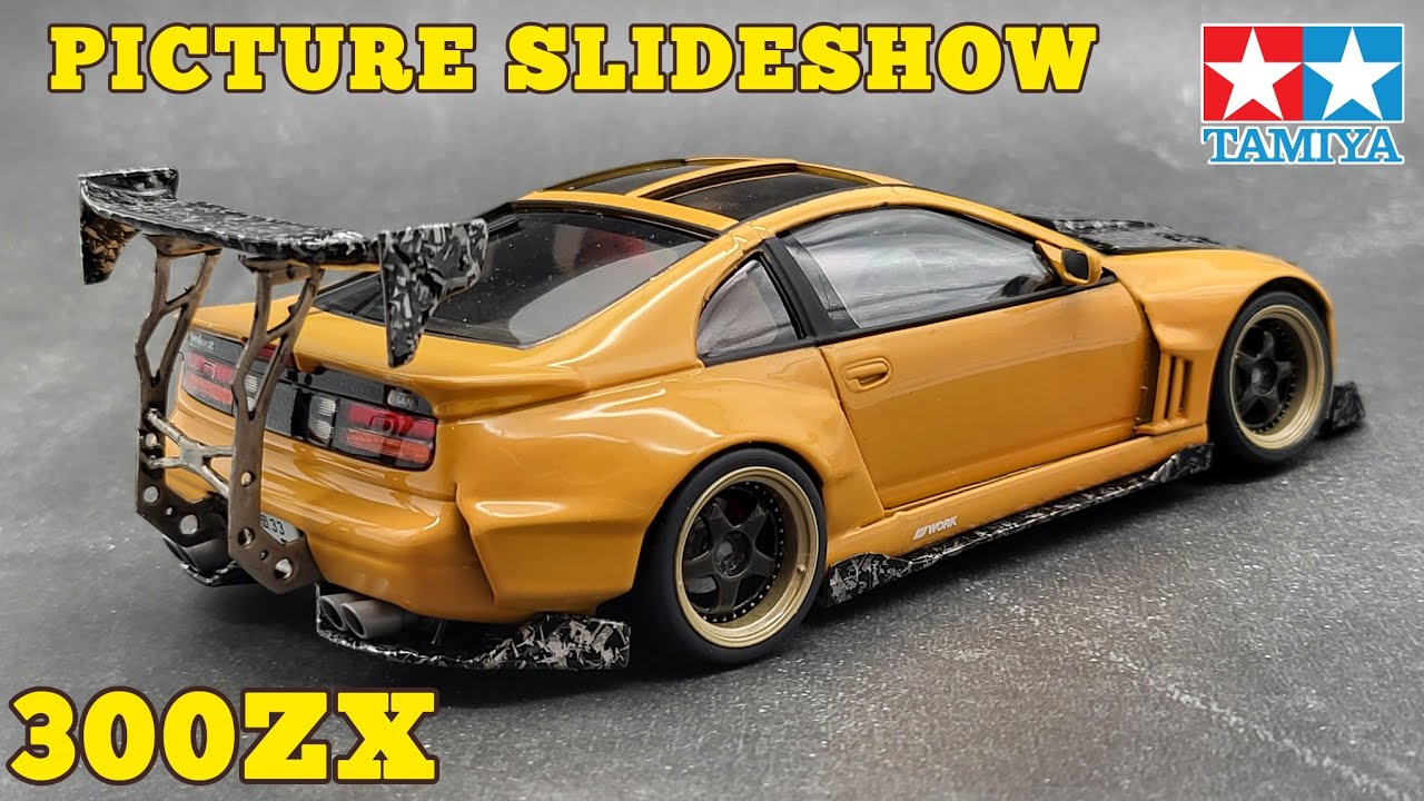 Tamiya Nissan fairlady 300ZX Turbo (pictures salida show start to