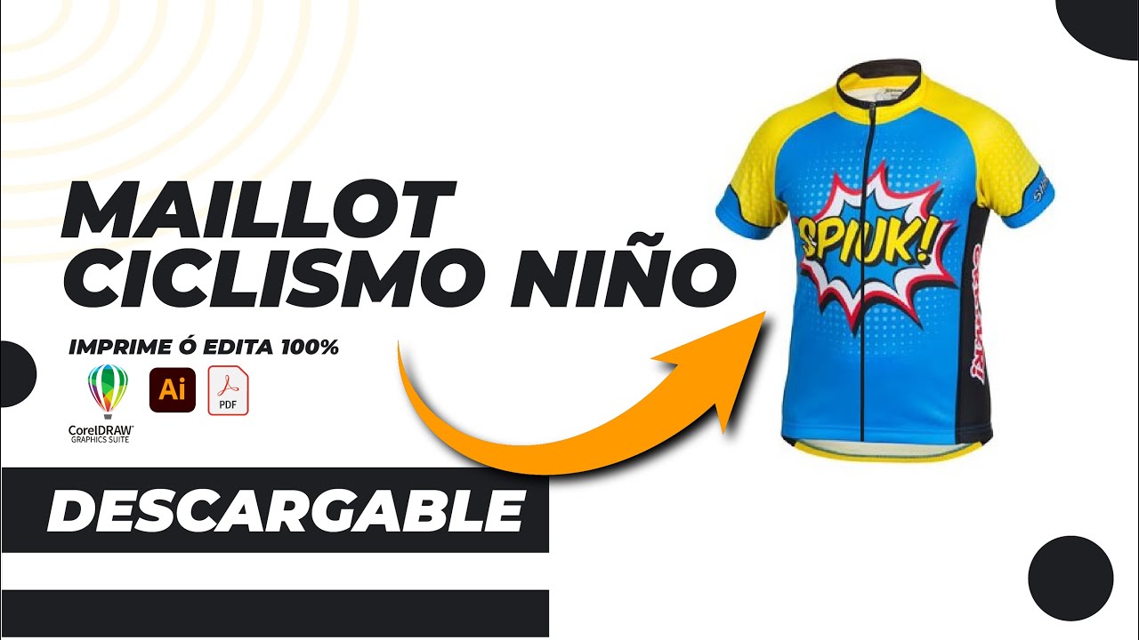 Como se hace una Maillot Ciclismo para niño / Patron Molde para Maillot Ciclismo - YouTube