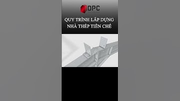 QUY TRÌNH LẮP DỰNG NHÀ THÉP TIỀN CHẾ #nhatheptienche #shortvideo #steelstructure #xuhuong #structure