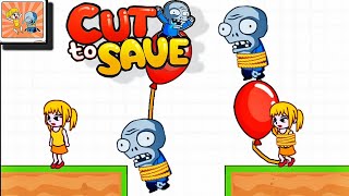 Rope Rescue : Cut Save Puzzle Best Funny Game Play Walkthrough { Level- 31 to 43 }S.M.G screenshot 1