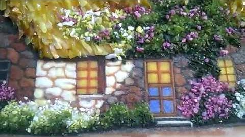 Tranh đá quý Hà Nguyễn   xưởng tranh đá quý đẹp tại Hà nội