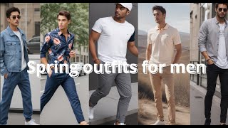 Spring Style Showcase: 10 Fresh Outfits for Men | Fashion Inspiration