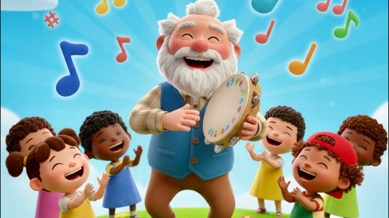 This Old Man | Nursery Rhyme for Kids | Sing Along with Fun Animation ...