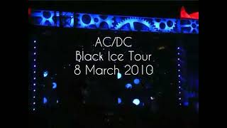 Thunderstruck | AC/DC Live in Concert | Black Ice Tour Perth Western Australia — 8 March 2010