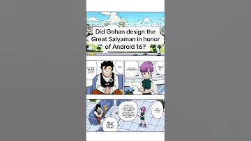 Great Saiyaman Android 16 #dragonball #anime #gohan #android16 #greatsaiyaman