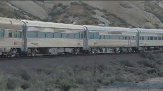 BNSF 2023 Employee Appreciation Special Train in Daggett, Barstow, Verdemont & Cajon Pass