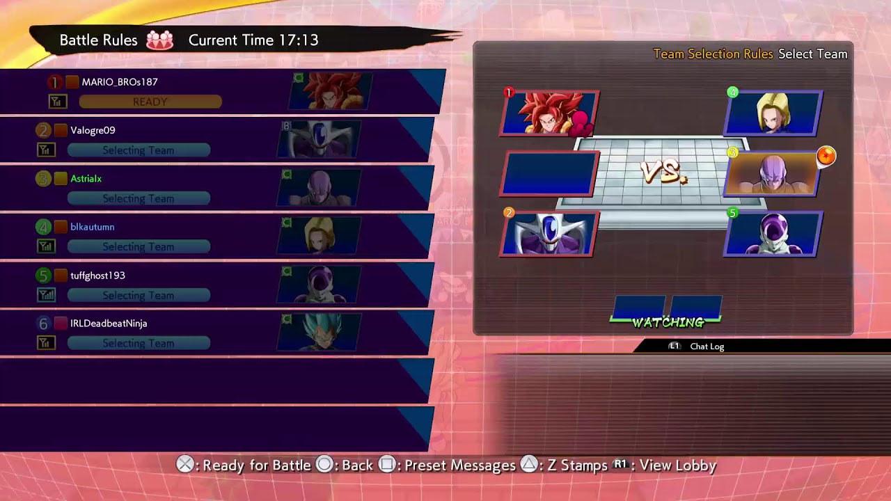 Dragon Ball FighterZ ¬ 3v3 Party Ring Matches!!!!!!  {Livestream 433}