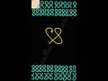 Rangoli Design for Frame or Border #Rangoli #Shorts