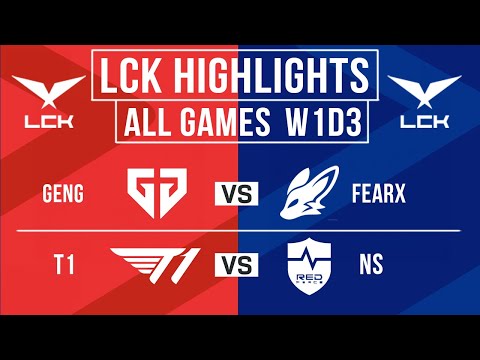LCK Highlights ALL GAMES Week 1 Day 3 | LCK Summer Split 2024