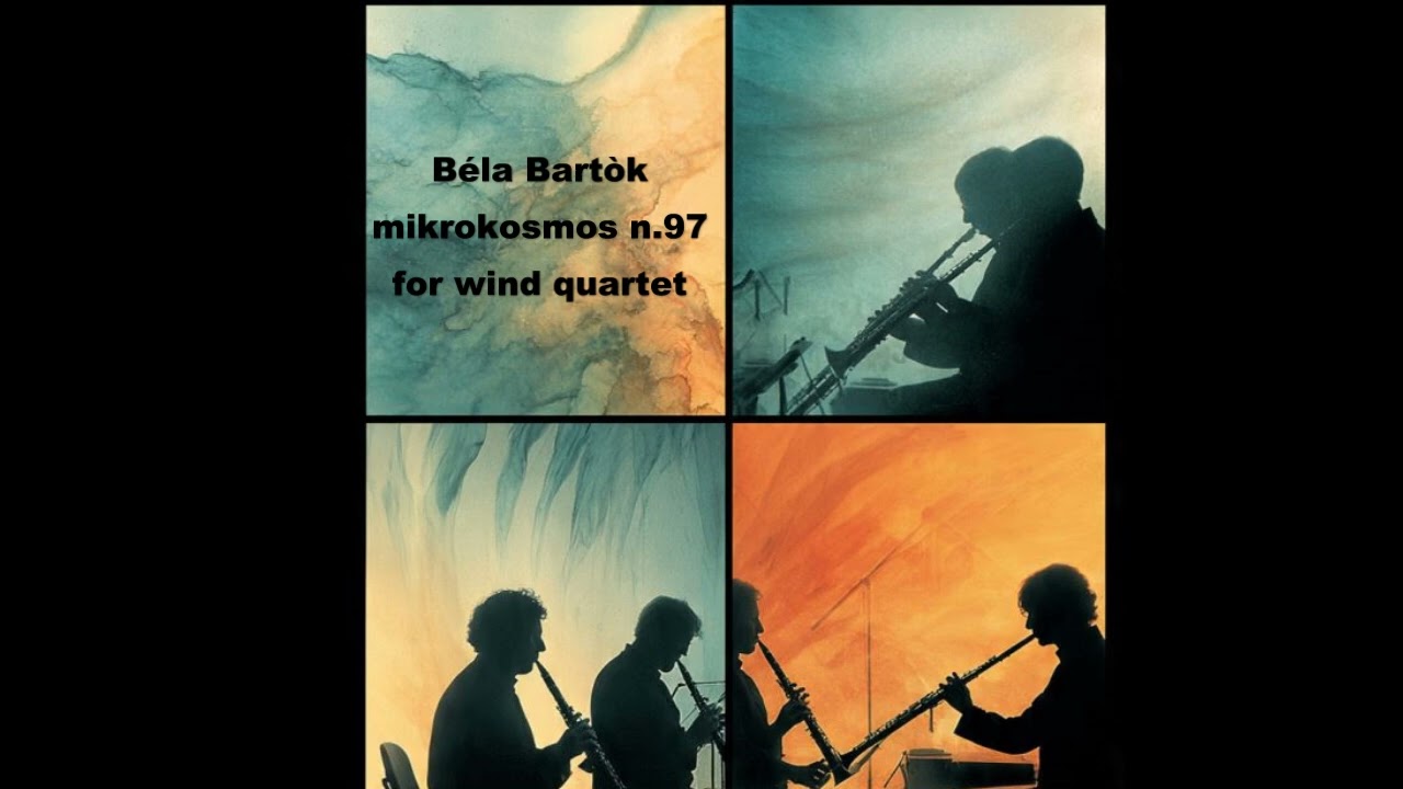 Bèla Bartòk mikrokosmos n 97 for srings quartet