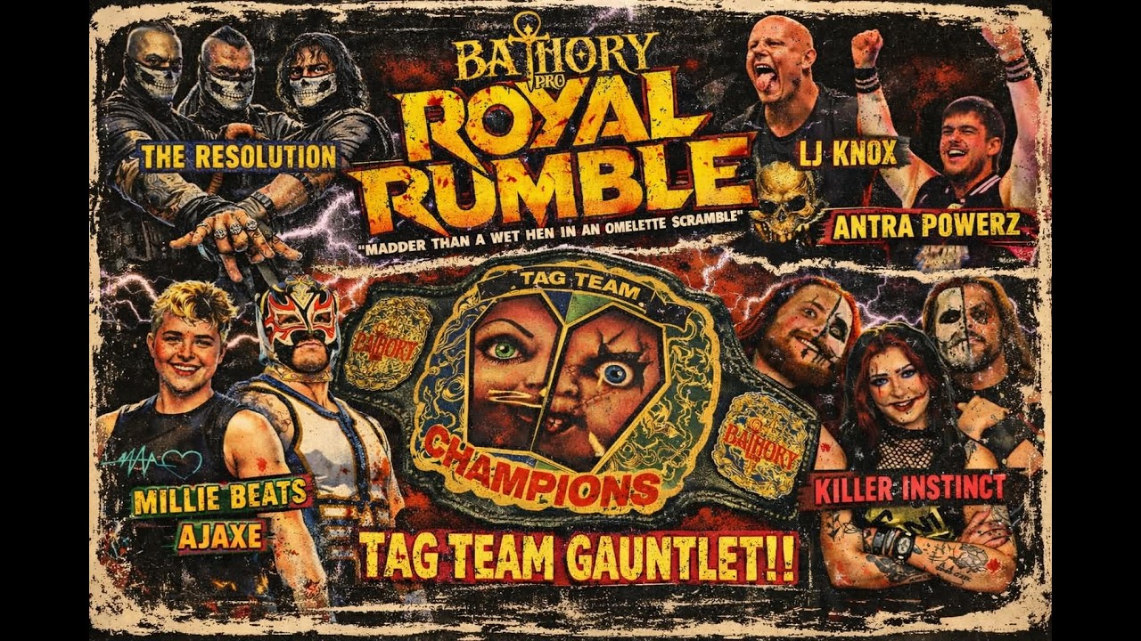 NO.1 Contenders for the Bathory Pro Tag Team Championships - Tag Team Gauntlet